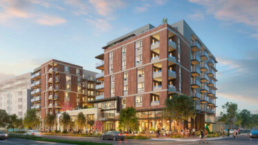 788 San Antonio Road establishing view, rendering by KTGY Group