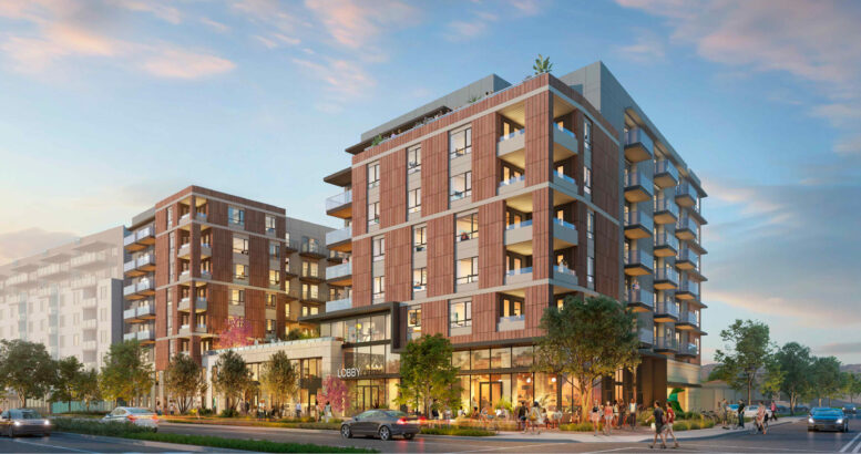 788 San Antonio Road establishing view, rendering by KTGY Group