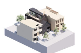 871 De Haro Street aerial overview, rendering by Offline Office