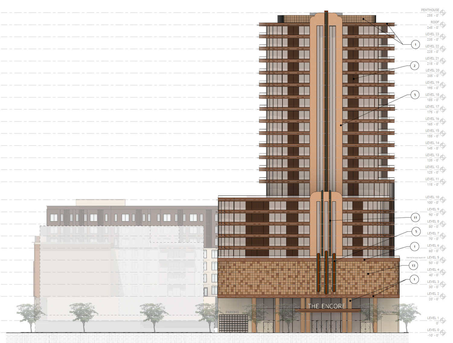 924 3rd Street overlooking 4th Street, illustration by Studio KDA