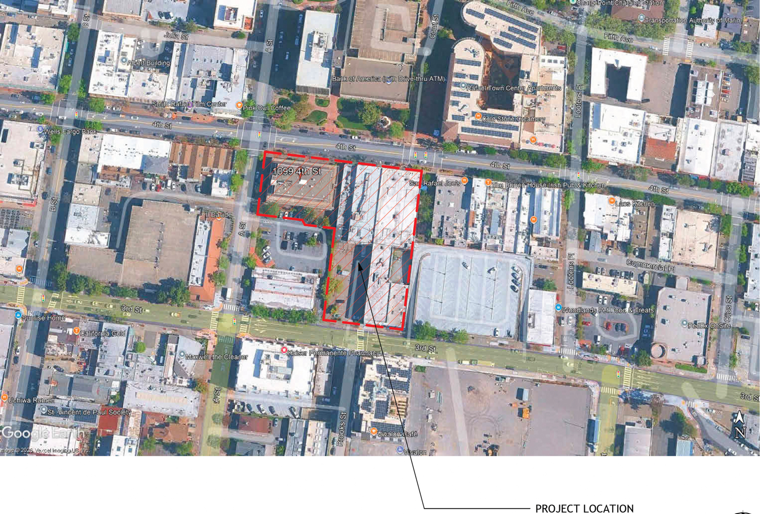 924 3rd Street site plan, illustration by Studio KDA