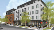 1401 H Street, rendering by Vrilakas Groen Architects
