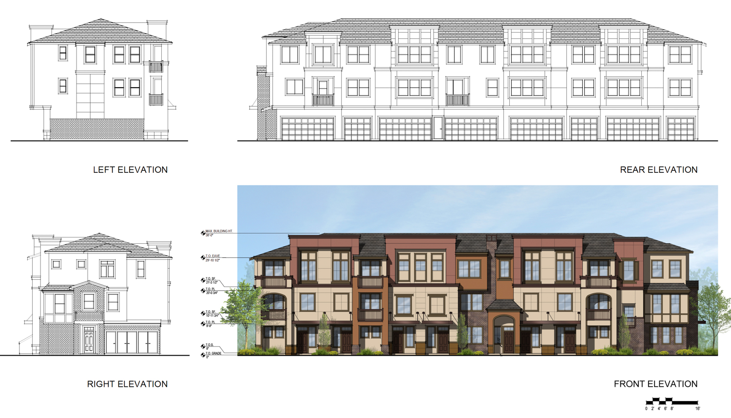1655 Berryessa Road facade elevations, illustration by SDG Architects