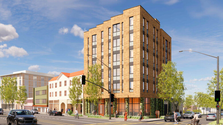 2800 Telegraph Avenue, rendering by SDT Architects