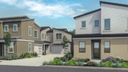 3801 Airport Road pedestrian view from Firestar Way, rendering by Farrell-Faber & Associates