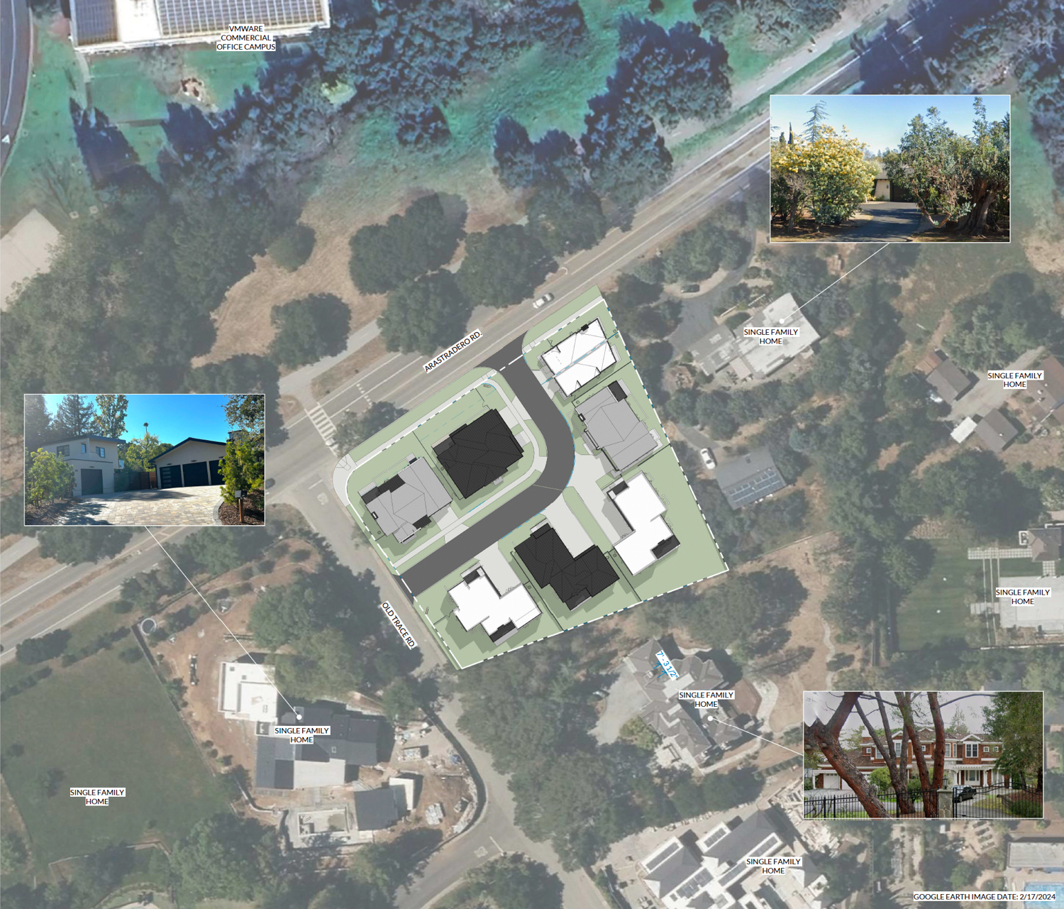 4103 Old Trace Road, site plan by Ponderosa Architecture