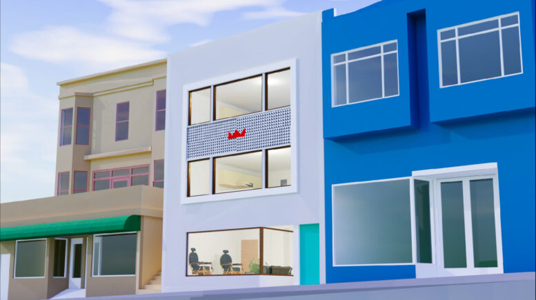 5154 3rd Street, rendering by Ashton Richards