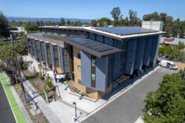 525 East Charleston Road drone view, image courtesy Eden Housing