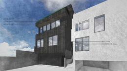 100 Culebra Terrace, rendering by Marmol Radziner