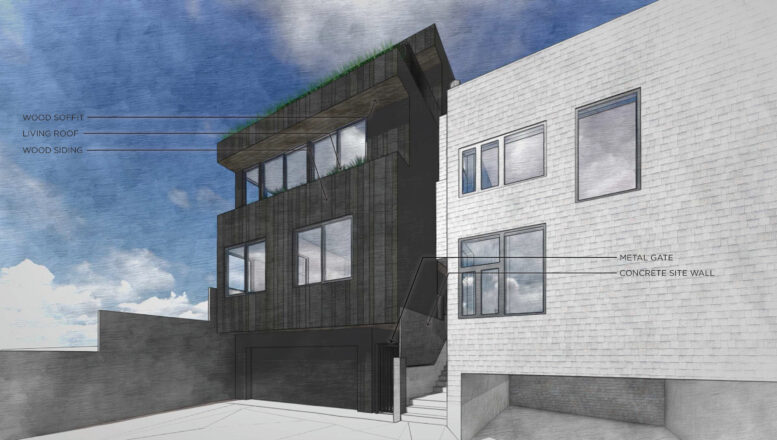 100 Culebra Terrace, rendering by Marmol Radziner