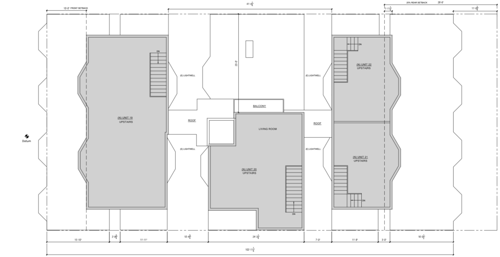 1373 Clay Street 6th Floor Plan, image by Geiszler Architects