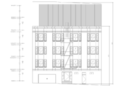 1373 Clay Street Building Elevation, image by Geiszler Architects