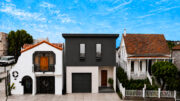 1539 Oakdale Avenue conceptual design, rendering by Roof & Realm