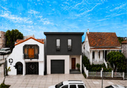 1539 Oakdale Avenue conceptual design, rendering by Roof & Realm