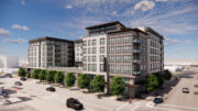 2 Park Road establishing view, rendering by BDE Architecture