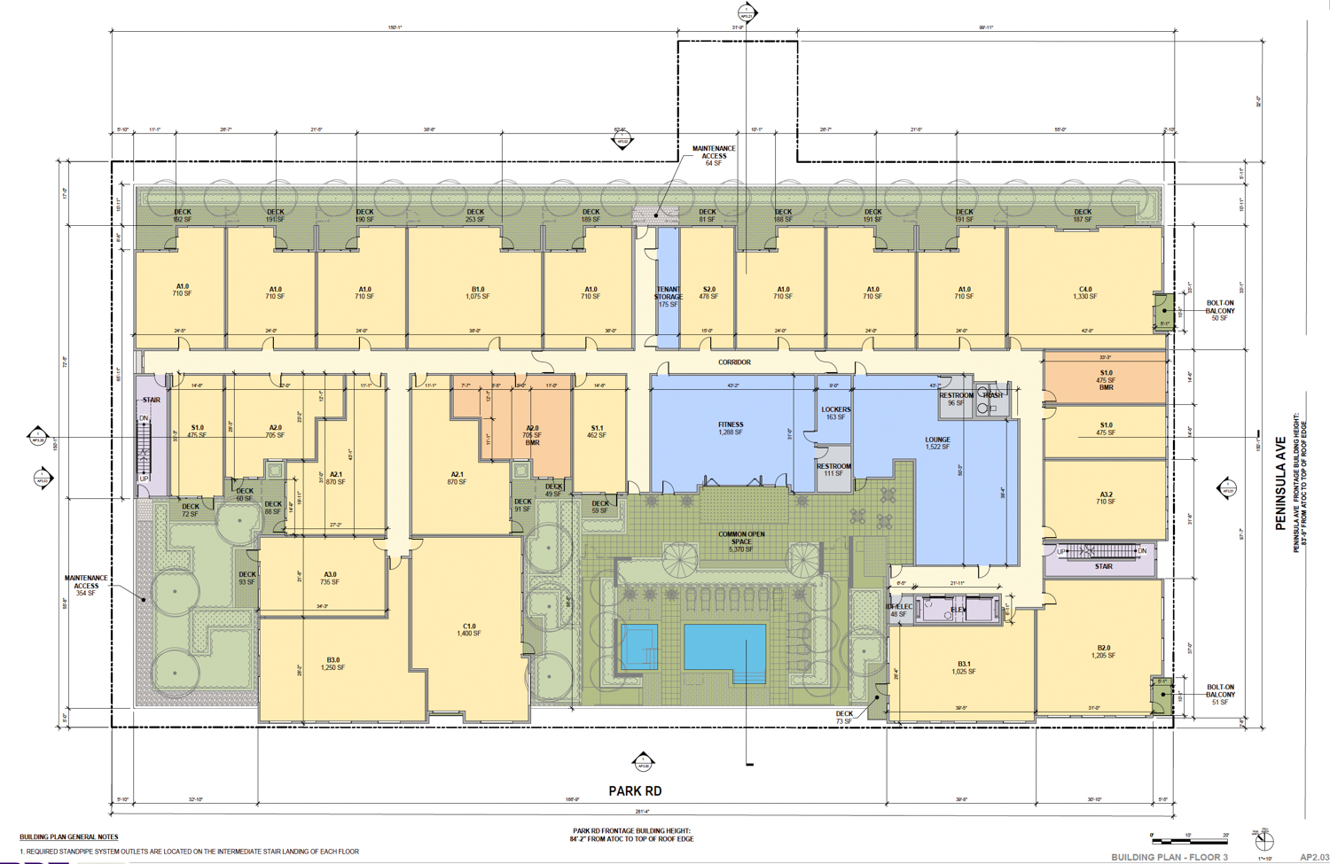 2 Park Road, site plan by BDE Architecture