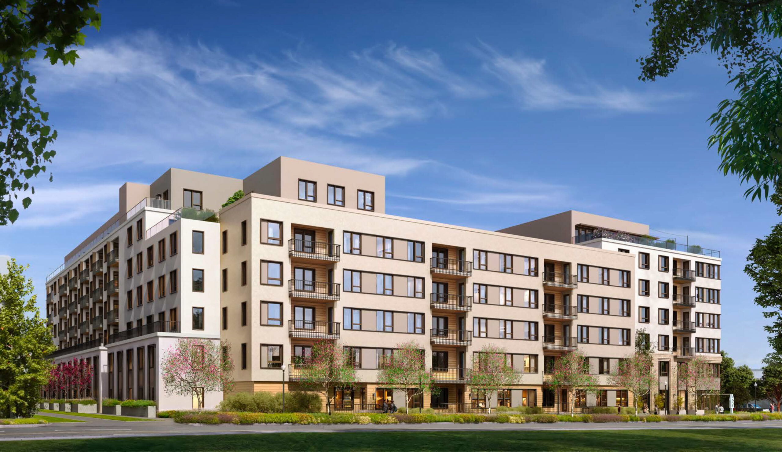 220 West 20th Avenue southwest corner view, rendering by BAR Architects & Interior