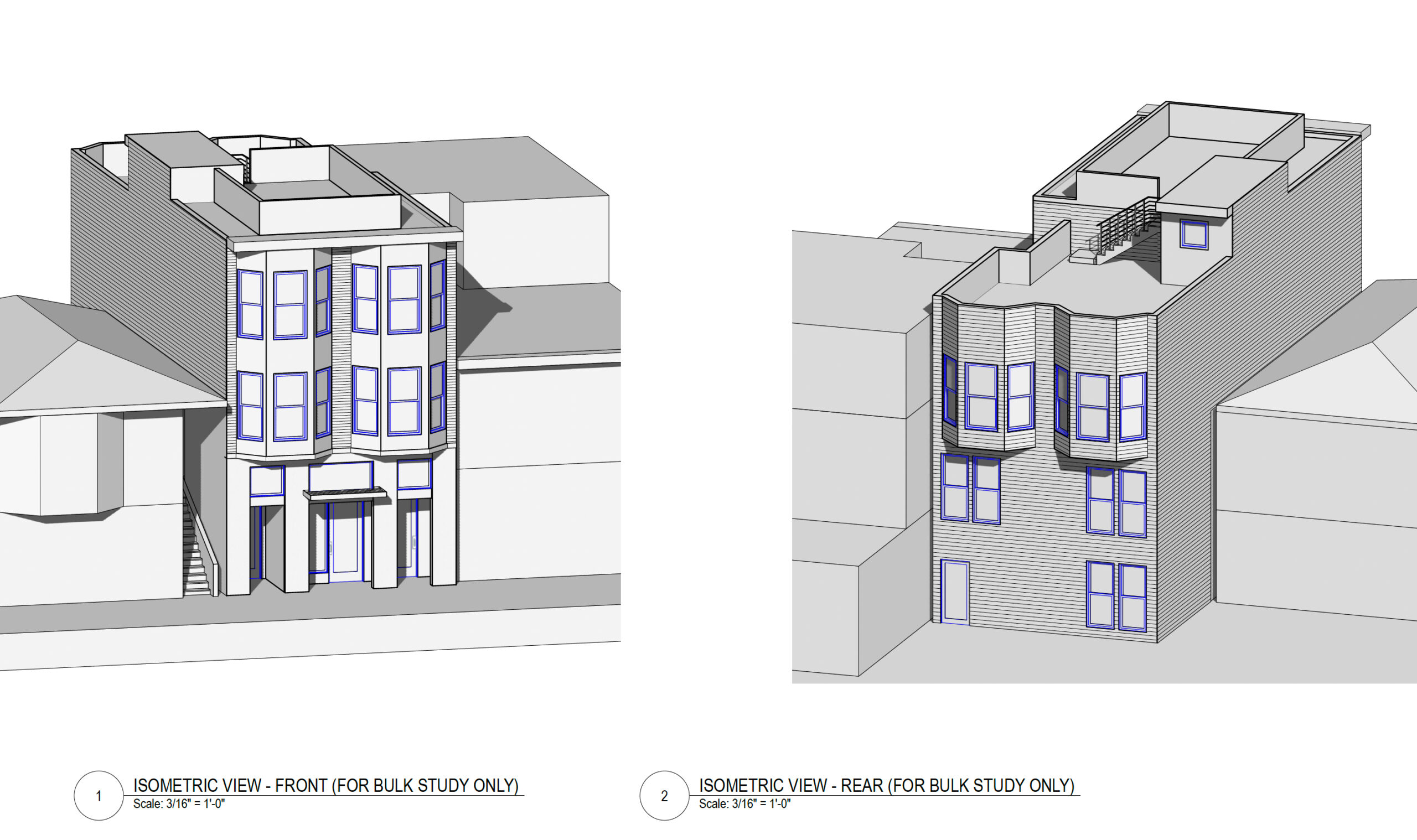 2785 San Bruno Avenue, isometric drawing by RKD Consulting