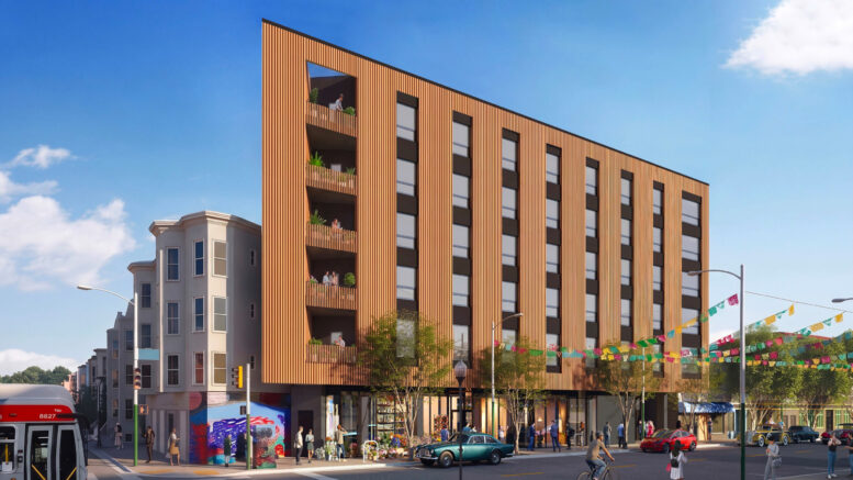 3230 24th Street, rendering by Wong Logan Architects
