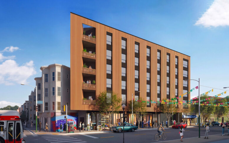 3230 24th Street, rendering by Wong Logan Architects
