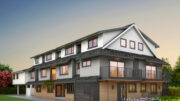 333 Franklin Street pedestrian view, rendering by Hau-Ching Liao