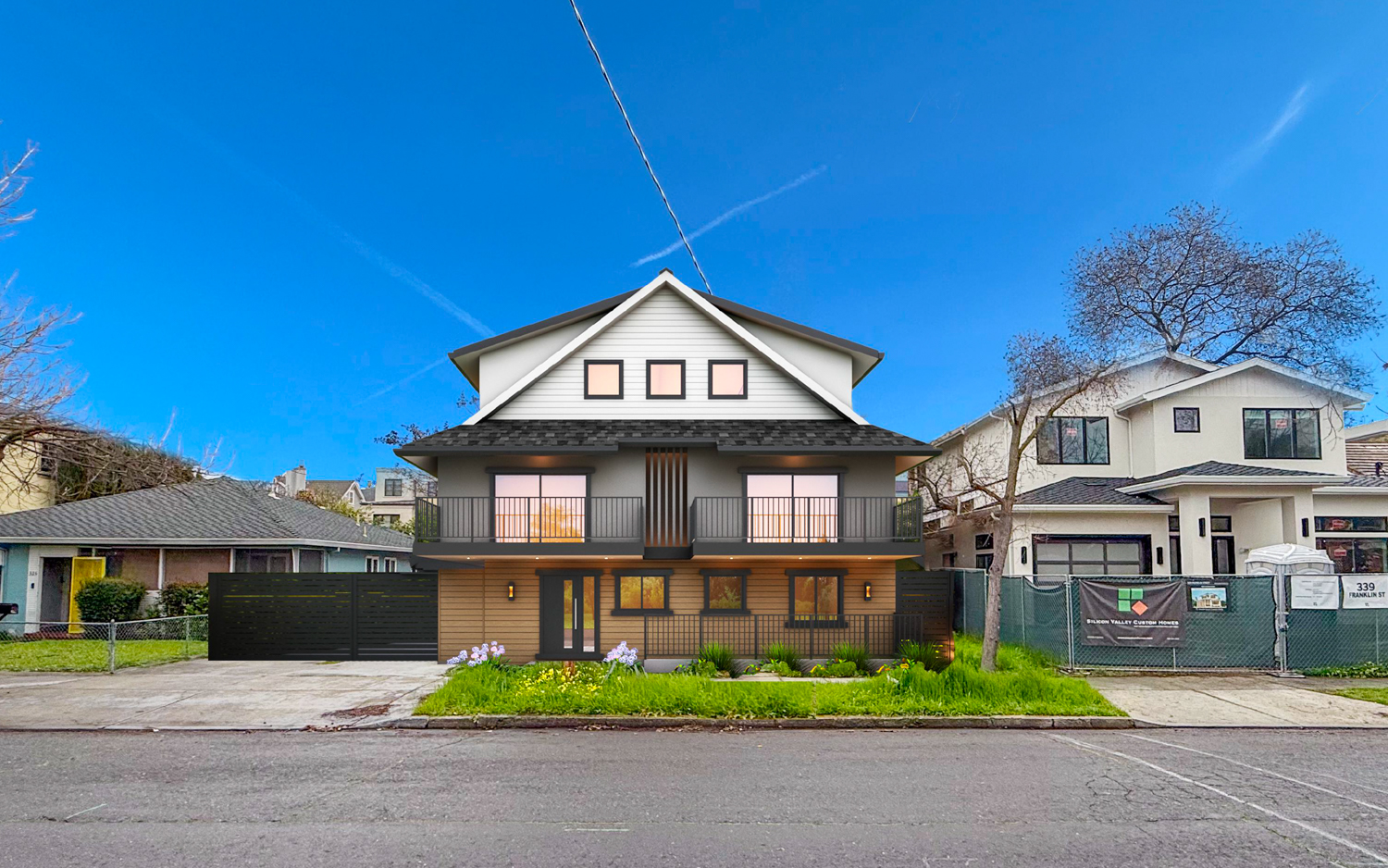 333 Franklin Street, rendering by Hau-Ching Liao