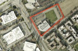 3550 N First Street Site Boundaries Image via ArcGIS Online