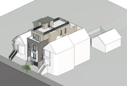 3832 18th Street, isometric view by RKD Consulting