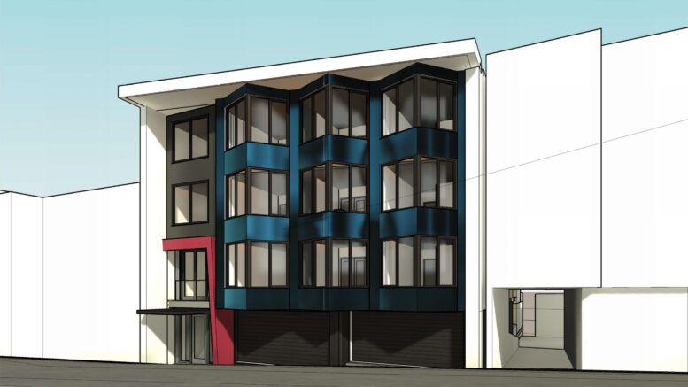 821 Corbett Avenue, rendering by Kerman Morris Architects