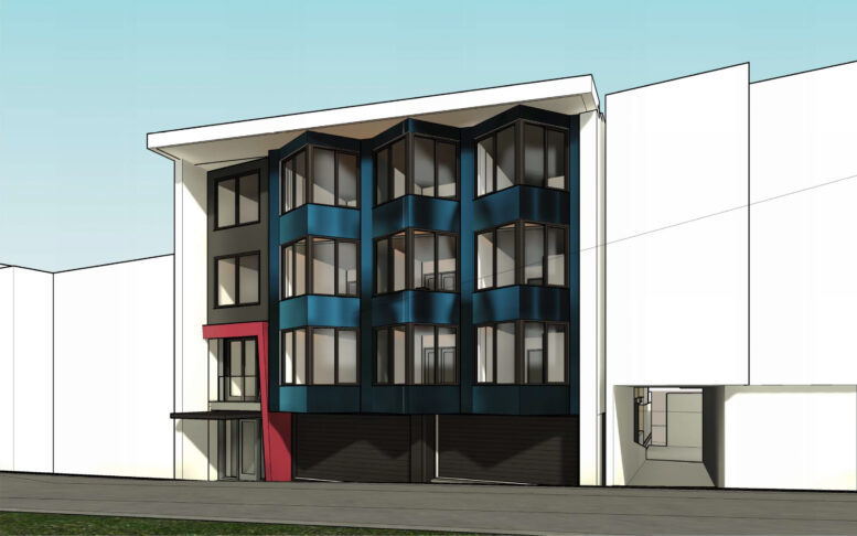 821 Corbett Avenue, rendering by Kerman Morris Architects