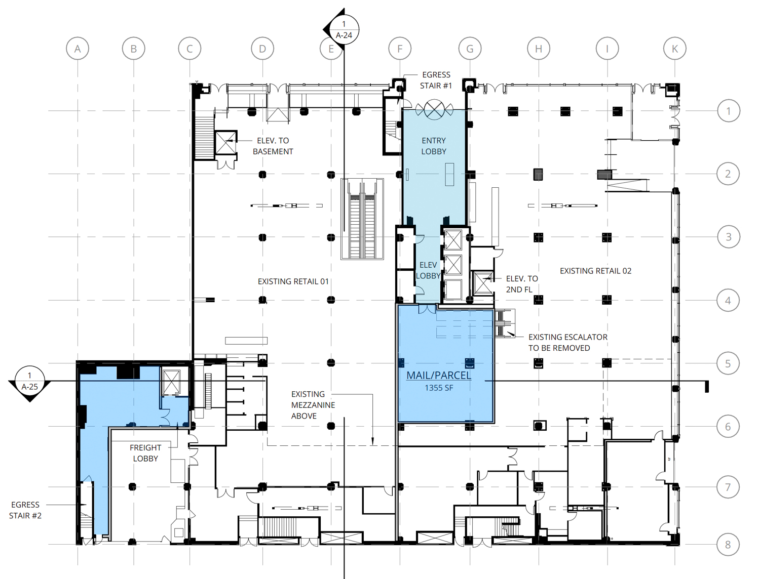 901 Market Street proposed residential floor-plan, illustration by Ankrom Moisan Architects