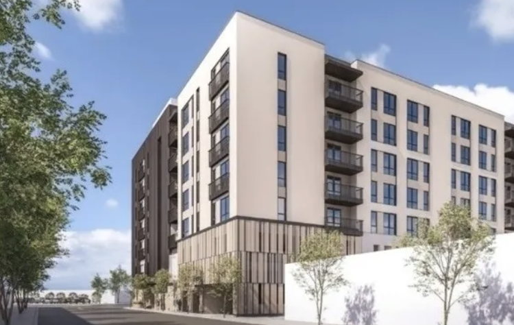 945 West Julian Street Rear Rendering, image by LPMD Architects