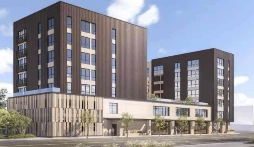 945 West Julian Street Streetview Rendering, image by LPMD Architects