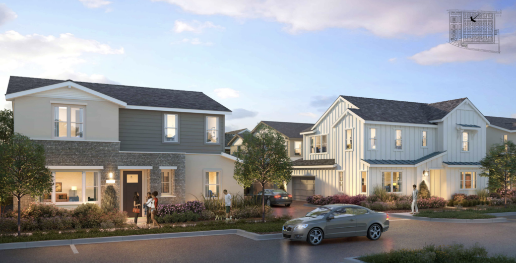 DePaul Residences Neighborhood Rendering, image by KTGY