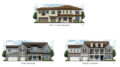 Martin Hills Ranch two-story houses, illustration by Bassenian Lagoni Architects