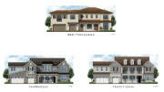 Martin Hills Ranch two-story houses, illustration by Bassenian Lagoni Architects