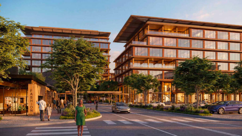 Parkline offices, rendering by SOM