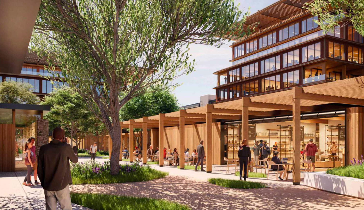 Parkline, rendering by SOM