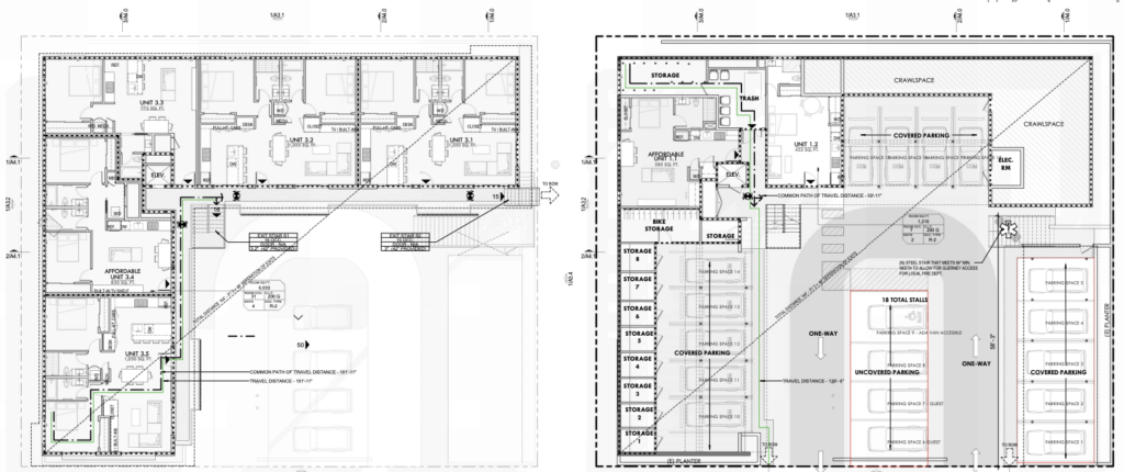 2015 Bridgeway Sample Floorplans, image by Sean Bailey Design