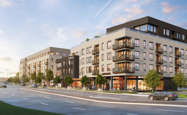 11 El Camino Real, rendering by KTGY