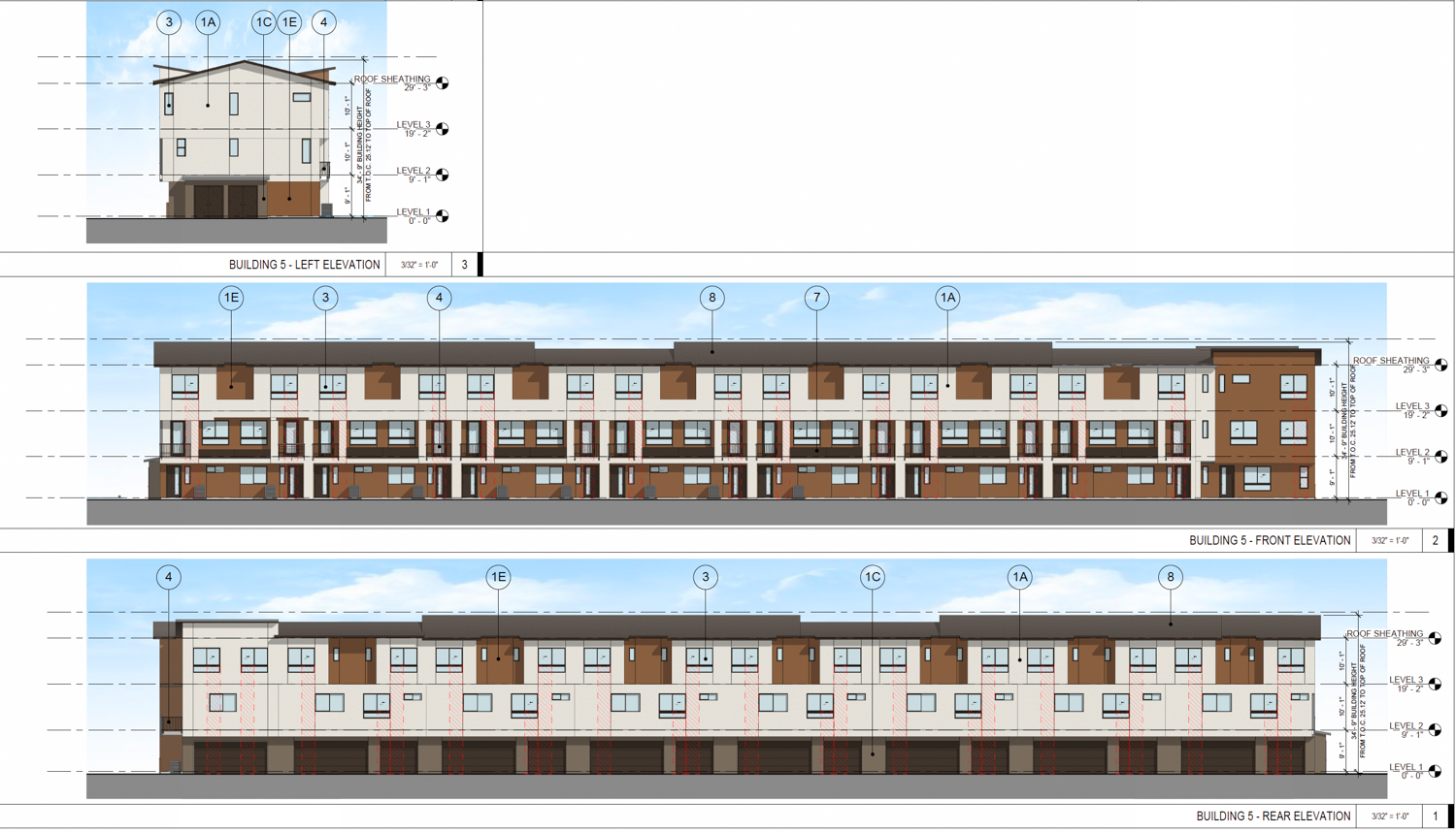 150 Charter Street facade elevation, illustration by Studio T Square