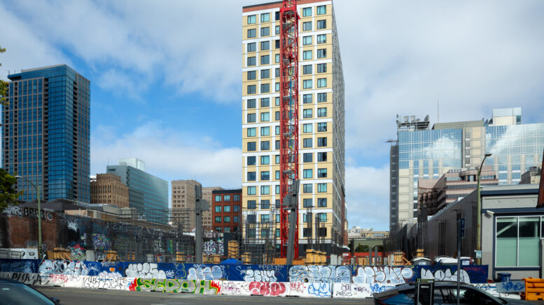 1523 Harrison Street progress, image by Andrew Campbell Nelson