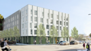 205 12th Street Updated Rendering, image by David Baker Architects