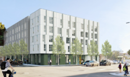 205 12th Street Updated Rendering, image by David Baker Architects