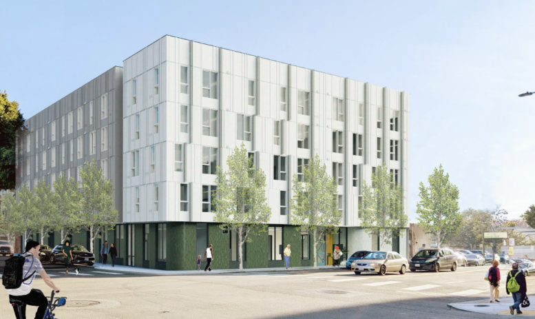 285 12th Street Updated Rendering, image by David Baker Architects