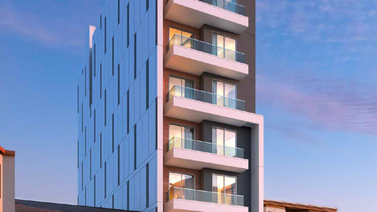 230 Anza Street, rendering by C.M. Wong Architecture