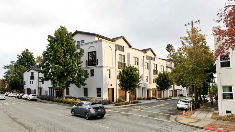 2330 Prince Street Rendering, image by Left Coast Architecture