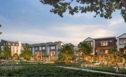 3180 Crow Canyon Place central open park, rendering by KTGY Group