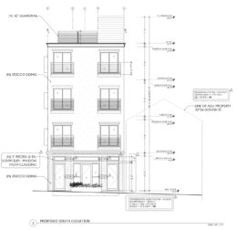 36 Gough Street proposed elevation, illustration by Architects SF