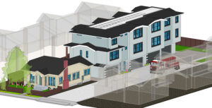 434 Crescent Avenue, illustration courtesy GKW Architects